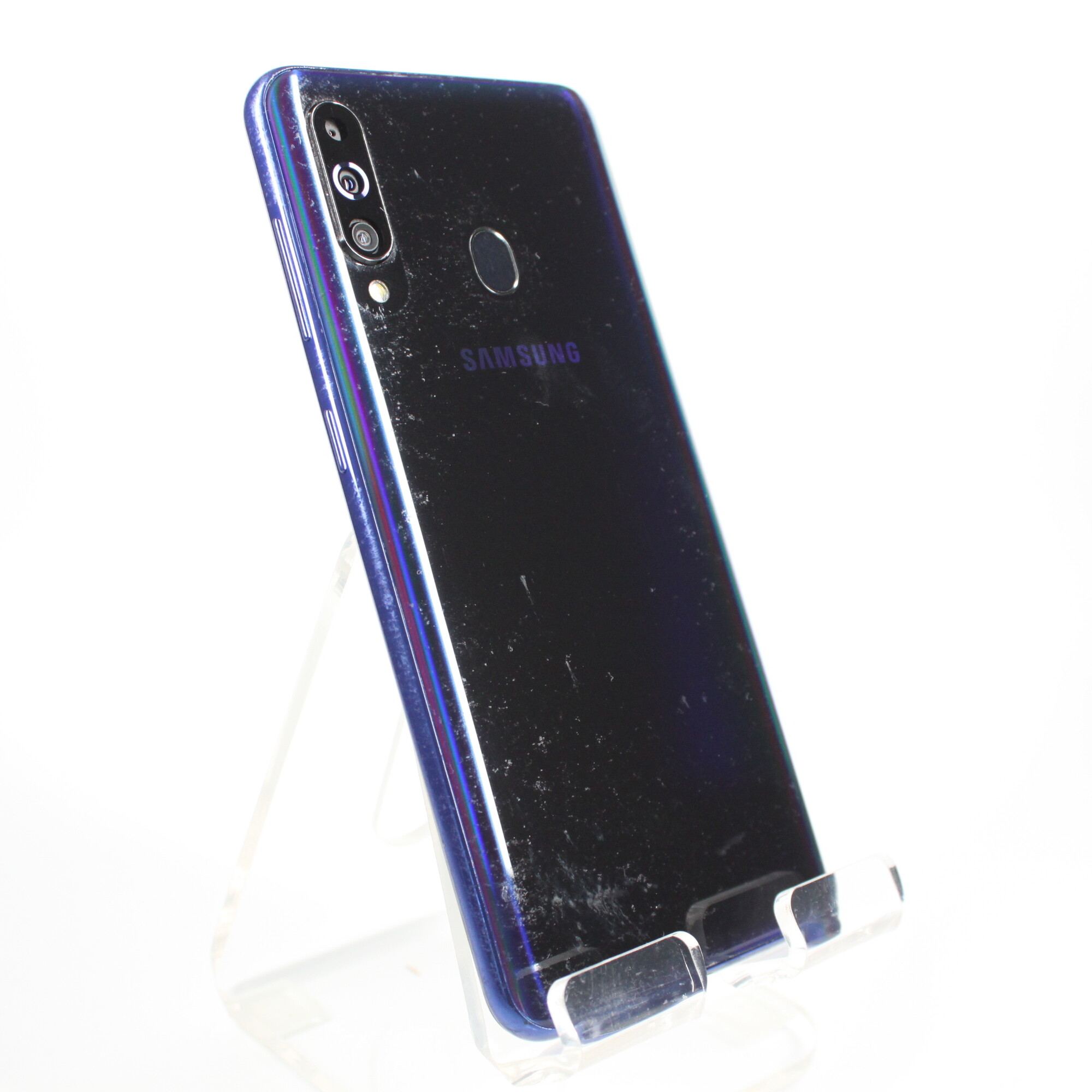 Samsung Galaxy A60 schwarz 64 GB 6 GB RAM Dual SIM ziemlich guter Zustand - Photo 3/3